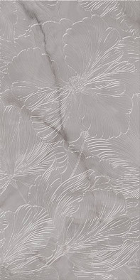 Настенная плитка Onix Gris Fiori 31.5х63 Керлайф глянцевая керамическая 929679
