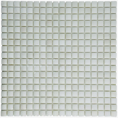 Мозаика Marble Mosaic Diamond Persian White Pol камень 30.5х30.5 см полированная чип 15х15 мм, белый