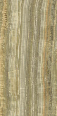 Керамогранит Ultra Onici Green Onyx Vein Cut Lev Silk 75x150 Ariostea полированный универсальный UO6SK157558