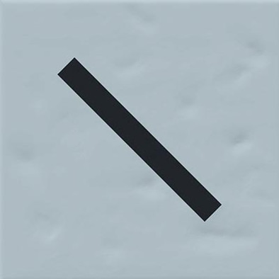 Декор Virgola Celeste 20x20 глянцевый керамический