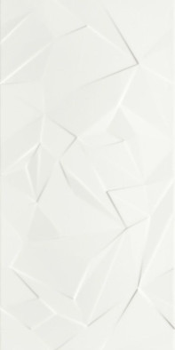 Настенная плитка Synergy Bianco Struktura B 30x60 глянцевая керамическая