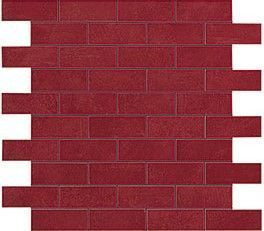 Декор Boost Red Minibrick керамический