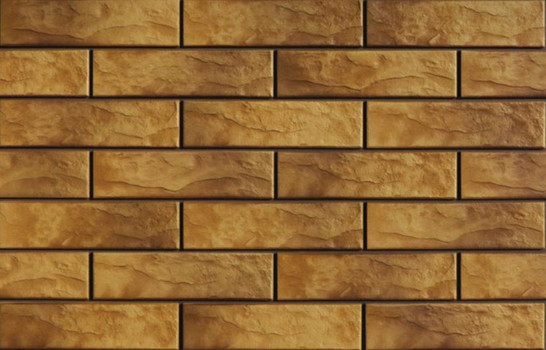 Клинкерная Facade Nevada Rustiko 24.5х6.5 Cerrad структурированная настенная плитка