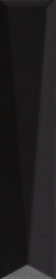 Настенная плитка Lingotto Black Matte 5x25 La Fabbrica Up матовая керамическая 192082