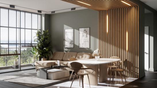 Брус декоративный МДФ Ликорн Дуб янтарный БД-1.40 2800х40х40 мм