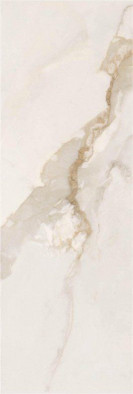 Настенная плитка Rev. Calacatta Gold R90 Glossy 30x90 глянцевая керамическая