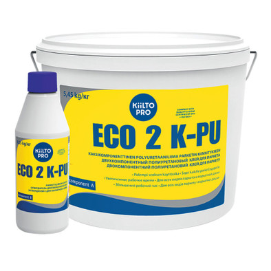Клей для паркета двухкомпонентный полиуретановый Kiilto Eco 2 K-PU 6 кг фото Клей для паркета двухкомпонентный полиуретановый Kiilto Eco 2 K-PU 6 кг
