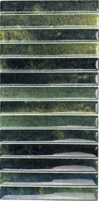 Керамогранит Kit-Kat Mosaic Grass Glossy 11.5х23.1 Dune глянцевый настенный 188861