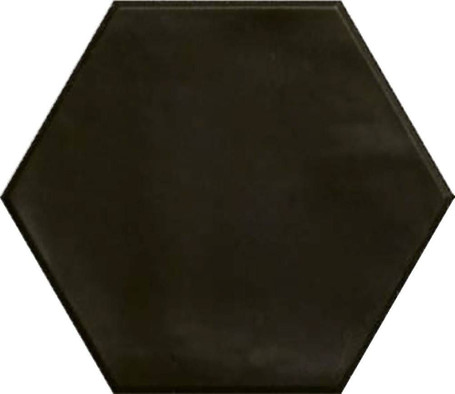 Керамогранит Hope Hex Nero Graphito Matt 15x17.3 матовый