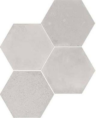 Керамогранит Concrete Hexagon Light Grey (114684) 20х23 Wow глазурованный, матовый универсальный