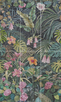 Панно VT/A251/6x/7000 Альвао глянцевый 60х100 Kerama Marazzi керамическое