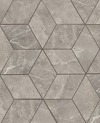 Мозаика Marvel Grey Fleury Mos. Esagono Lapp. керамогранит 30х35 см лаппатированная, серый, бежевый фото Мозаика Marvel Grey Fleury Mos. Esagono Lapp. керамогранит 30х35 см лаппатированная, серый, бежевый