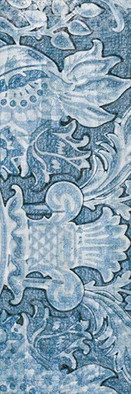 Настенная плитка Nevers Azul керамическая