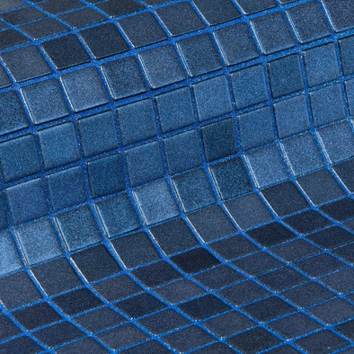 Мозаика Ezarri Sagittarius стекло 31.3х49.5 см глянцевая чип 25х25 мм, синий