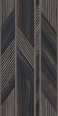 Керамогранит Hazzel Wood Black Matt 60x120 Infinity Ceramica матовый, рельефный (рустикальный) настенная плитка 17258