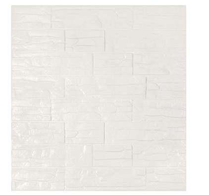 Комплект 3D панелей для стен Lako Decor Камень белый 700х600х6 мм (плитка пвх LVT) LKD-15-05-501-KO