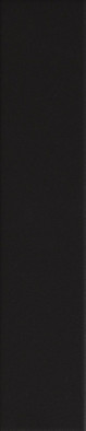 Настенная плитка Black Matte 5x25 La Fabbrica Up матовая керамическая 192062