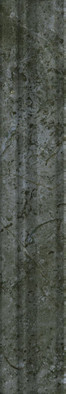 Бордюр BLC032R Серенада Зелёный глянцевый обрезной 5х30 Kerama Marazzi керамический