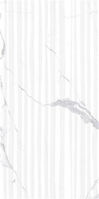 Декор Statuario White Decor 30х60 Eurotile Ceramica глянцевый керамический