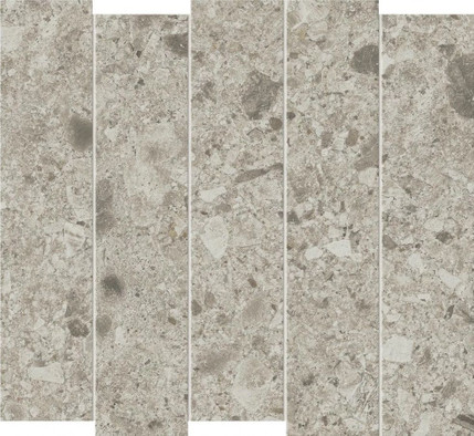 Мозаика Boost Mix Pearl Mosaico Slide (A83J) керамогранит 29х32.6 см матовая, серый