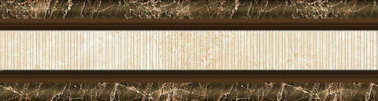 Бордюр 281 Hermitage 8.5х30 Eurotile Ceramica глянцевый керамический