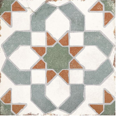 Керамогранит Andalusia Yara 20х20 Nanda Tiles матовый универсальная плитка УТ-00051378