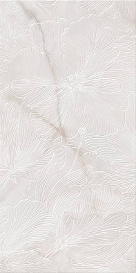 Настенная плитка Onix Blanco Fiori 31.5х63 Керлайф глянцевая керамическая 929677
