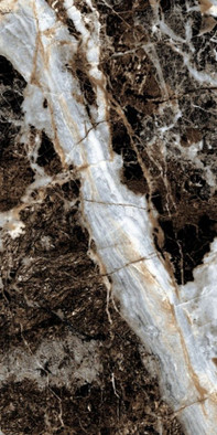 Керамогранит Kvill Black High Glossy 60x120 Italica полированный универсальный