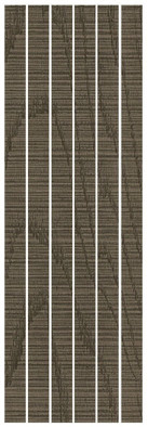 Мозаика Living Ceramics Riga Mosaic 590 Walnut 30x90 керамогранит матовая коричневый LV11795