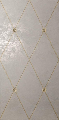 Декор Rhombus Fregio Oro Perla 50x100 Petracer`s Ad maiora матовый керамический AM FR RHOMB 03-10
