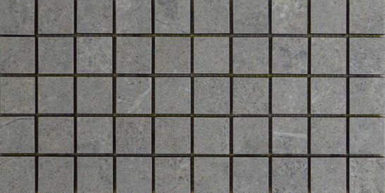 Мозаика Mk.Paw.KalyGrey3х3 15х30 керамогранит матовая чип 3х3 мм, серый