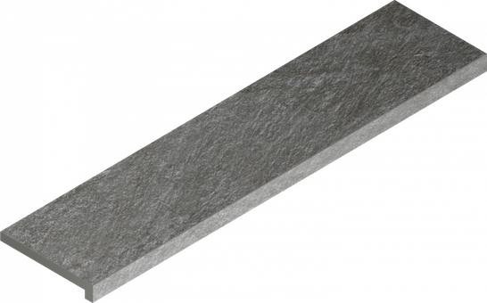 Ступень угловая Magma Graphite Scalino 33x120 Ang. Dx керамогранит структурированная Italon x2 620070003019