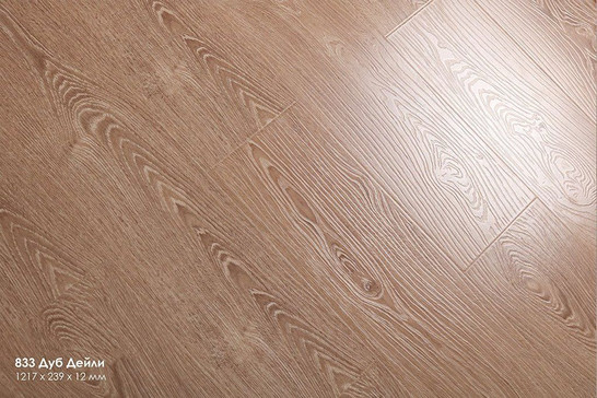 Ламинат Floorwood 833 Дуб Дейли 1217х239х12 12 мм 34 класс с фаской