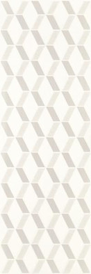 Декор Amelia Bianco Inserto Paradyz Ceramika 25x75 матовый керамический 5900144006768
