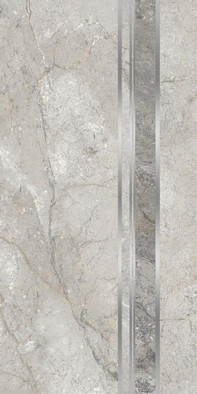 Декор Этна D Узкая Полоса Серый 30х60 Axima матовый керамический СК000045070