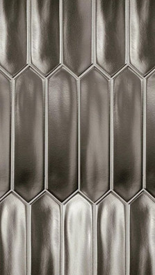 Настенная плитка 27492 Lanse Silver 5х25 см Equipe матовая керамическая