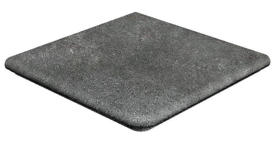 Ступень угловая Esquina Redondeado Urban Grafito Anti Slip 33x33 клинкер антискользящая (grip), матовая Gres de Aragon 904774