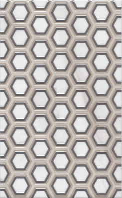 Декор AD/A396/6343 Гран Пале 25х40 Kerama Marazzi глянцевый керамический