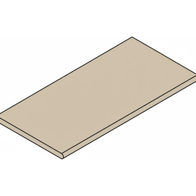 Керамогранит Cosmos Rope Bordo 30x120 Round Italon x2 структурированный бортик закругленный 620090001400