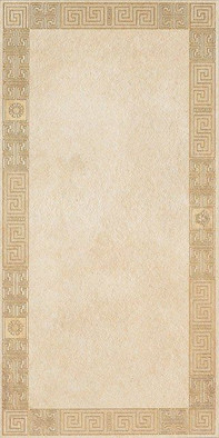 Декор 261344 Greek Cassettone Beige/Oro 40x80 матовый керамогранит