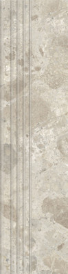 Ступень фронтальная K-2330/DGR/st01/300x1200x10 керамогранит антискользящая (grip), рельефная Kerranova Харизма
