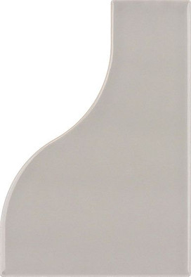 Настенная плитка Curve Grey Gloss Equipe 8.3x12 глянцевая керамическая 28845