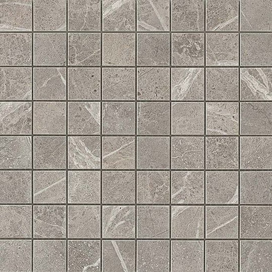 Мозаика Marvel Grey Fleury Mosaico Matt керамогранит 30х30 см матовая, серый, бежевый