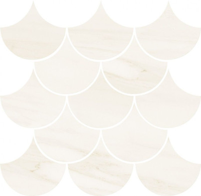 Мозаика Sheen White 29x19,3 MS-06-365-0290-0193-1-015 керамика глянцевая, белый 5903238034708