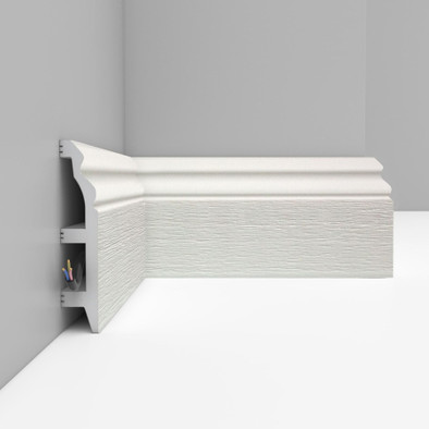 Плинтус напольный D232-16 ДМ Decomaster (100х22х2400 мм) 