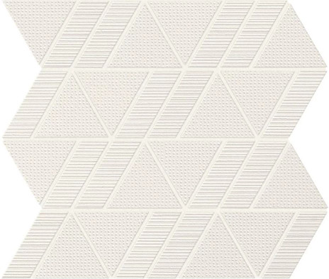Мозаика Aplomb White Mosaico Triangle 31,5x30,5 керамика матовая, белый A6SP фото Мозаика Aplomb White Mosaico Triangle 31,5x30,5 керамика матовая, белый A6SP