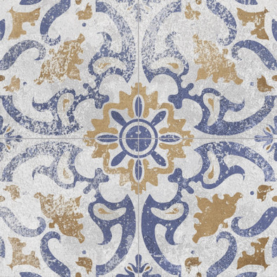Керамогранит Donegal Blue 45x45 Halcon матовый напольная плитка 17355