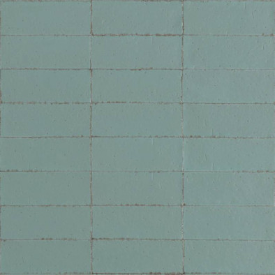 Керамогранит RAEY Glacé Turchese Glossy 7,5x20 Marazzi Ragno глянцевый универсальный УТ-00028856