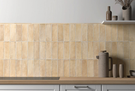 Настенная плитка Sabbia Arena 6.5х20 Equipe матовая керамическая 31884