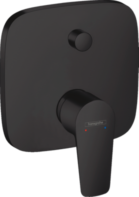 Смеситель Hansgrohe Talis E для ванны к ibox universal, черный